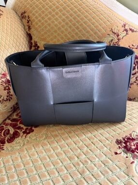 Long Way Home Woven Tote - Black